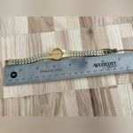 Seiko Ladies Watch Vintage Gold Plated Bracelet Gold Mustard Round Dial Photo 11