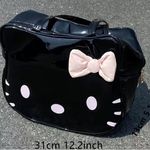 Sanrio Pleather Purse  Hello Kitty Shoulder Bag  Trendy Kawaii Handbag. NWT Photo 0