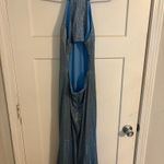 Prom Girl Prom Dress blue sparkly  Photo 2