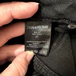 Zadig & Voltaire Eva Zip Jeans in Noir Black Photo 11
