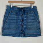 Veronica Beard  Denim Mini Skirt Jean Skirt Western Sz 31 Photo 0