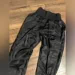 Cinq à Sept Women's Gile Pants Nwot spring revolve party $300 black satin cargo Photo 8