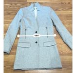 Veronica Beard gray dickey compatible Melange Wool Cashmere Blend coat size 4 Photo 4