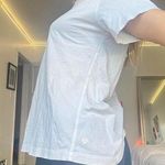 Lululemon white short sleeve tee shirt Photo 0