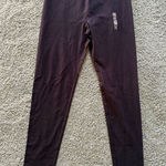 Flirtitude  Active Black Leggings Size L Cotton Stretch NWT Activewear Causal Photo 0