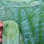 Slip Dress Green Blue Dress Size Medium to Large Tie Dye Photo 5