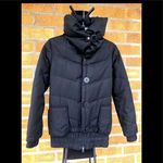 SOIA & KYO   black button down coat small Photo 0