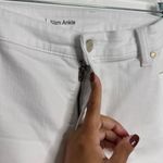 Talbots  Flawless Slim Ankle White‎ Jeans Size 16 Petite Photo 6