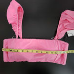 The Bikini Lab  Pink Swimsuit Top Size XXL NWT Barbie Pink Plus Size Bikini Top Photo 4