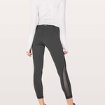 Lululemon deep coal train time 7/8 25" leggings size 8 Photo 2