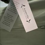 Nanette Lepore  Dress Martini Olive Green Size 12 NWT $128.00 Photo 12