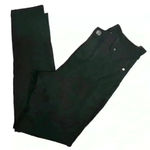 Avenue Women's Size 14 Black Straight Leg Trousers Casual Classic Fit Photo 0