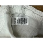 Jones New York 100% Linen White Button Front Jacket Shirt Shacket 2X Photo 4