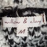 Willow & Clay 
Fringed-Trim Cowl-Neck Sweater Photo 10