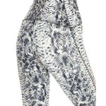 MARIKA High Rise Legging Women Snakeskin Printed Lux Black White Small EUC Photo 6
