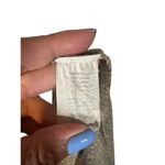 Sinuous Beige Cowl Wide Neck Long Sleeve Split Sides Knit Sweater Women Sz S Photo 7