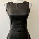 DL1961 Reese Lamb Leather Peplum Top Size XS Photo 0