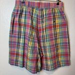 Liz Sport Plaid Shorts Vintage Dead Stock Country Club Golf Size Large New! Photo 5