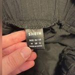 SheIn  Paperbag Waist Belted Skirt Black Size Medium (6) Photo 4