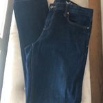 Gap 1969 real straight dark wash jeans, size 32, tall (extra long length) Photo 0