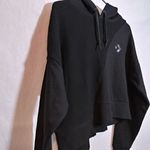 Converse  Women's Sweater Knit Cropped Pullover Hoodie  Size XS Photo 2
