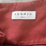 Sandro  Paris Women’s Eddie Paperbag Pleated High Waisted Shorts Size 6/Fr 38 Photo 3