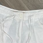 Basix of America Linen Blend Chino Shorts White Small Photo 3
