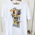 NASCAR Cody coughlin racing white & yellow T Photo 0