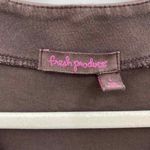 Fresh Produce  Shift Dress Womens‎ Large Brown Pink Cotton Cat's Eye Print Photo 2