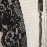 Spoiled Lace, Bows, Polka Dots, Black Cream Cardigan Size XL Photo 3