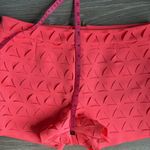 Lilly Pulitzer NEW 3” Lorna Short in Pink Sun Ray Daisy Laser Cut 4 Photo 7