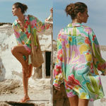 Free People  Spell Margi Hour Shirt Dress Size Medium NWOT $199 Photo 10