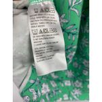 D & Co. Green Floral Sleeveless Top Womens Size M Cotton Blend Photo 4