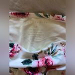 Tori Praver Swimwear  pink & white Floral Bikini Bottoms nwot small Photo 2