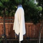 Joie  Larken V-Neck Lace Up Pullover Sweater Photo 3