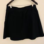 Athleta Black Skort Skirt with Shorts Built-in Size 14 Athletic Performance Photo 7