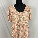 Daytrip Multicolored Floral Blouse Photo 0