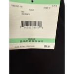 Anne Klein  Black Trouser Slacks Work Dress Pants Gold Buttons Size 8 NWT Photo 4