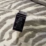 No. 6 Store Dress Large Brown Noma Silk Zebra Midi Wrap Ruffle Photo 8