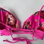 Maaji  Parade Reversible Bikini Top & Bottom SET Fuchsia Agate Floral Size Small? Photo 8