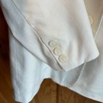 Preston & York White Linen Blazer Women’s size 10 Suit Jacket Photo 4