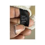 Houston White Ribbed Cowl Neck Pullover Top XXL Cream Sustainable NWT Photo 4