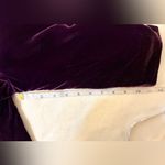 Talbots Silk Blend Eggplant Purple Velvet Shift Dress Size 10 Photo 11