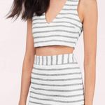 Tobi Two Piece Striped Bodycon Set Photo 0