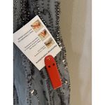 Mac Duggal NWT  20295‎ Embellished Long Sleeve A Line Gown Platinum Size 16 Photo 8