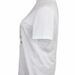 Fabletics White Love Peace Laughter Crew Neck Tee Photo 7