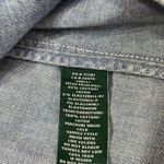 Lauren Ralph Lauren Denim Blazer Women 12 Preppy Chic Boho Business Jacket Blue Photo 7