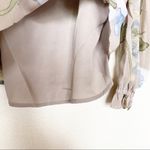 Lost + Wander  Grey Sheer Cold Shoulder Floral Top Size XS NWT Photo 6