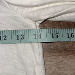 Nation Ltd Womens Puff Sleeves Round-Neck Slub Cotton Long Sleeve Top Off White Photo 5