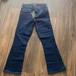 Paige  Shelby Mid Rise Slim Crop Flare Photo 0